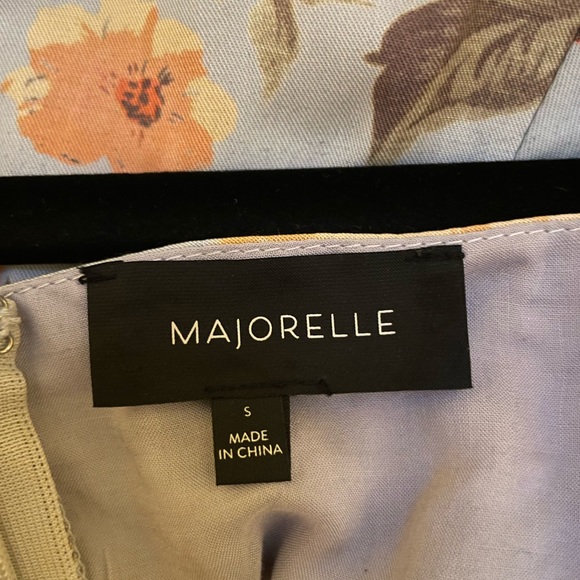 Majorelle Blue Floral Jumpsuit Size Small - Picture 3 of 3